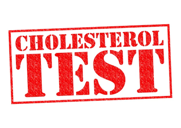 Teste de colesterol — Fotografia de Stock