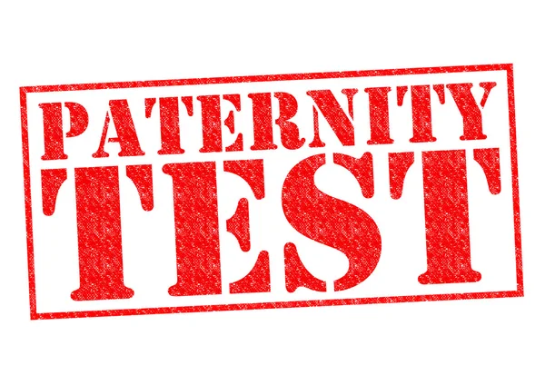 PATERNITY TEST — Stock Photo, Image