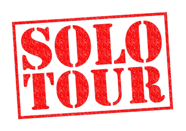 SOLO TOUR — Stock Photo, Image