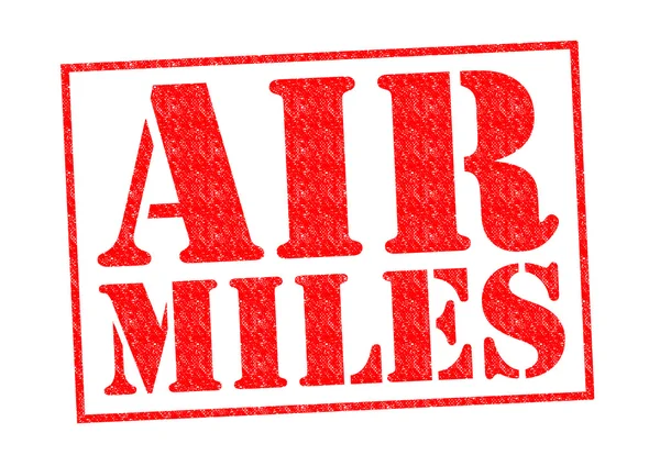 Air Miles — Zdjęcie stockowe