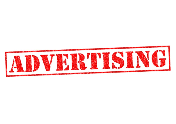 ADVERTISING — Stock Photo, Image