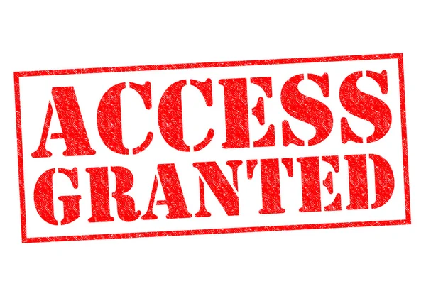 ACCESS GRANTED — Stock Photo, Image