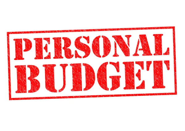 PERSONAL BUDGET — Stock Photo, Image