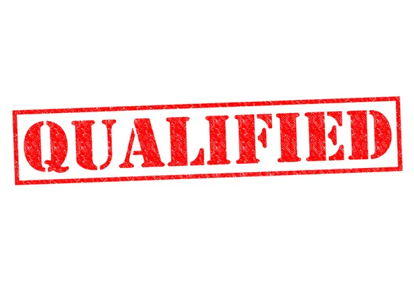 QUALIFIED — Stock fotografie