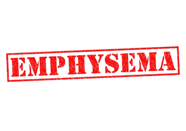 EMPHYSEMA — Stock Photo, Image