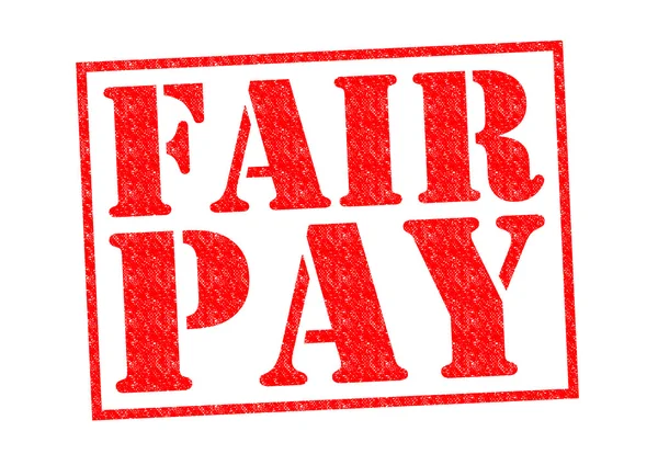 FAIR PAY — Stock Photo, Image