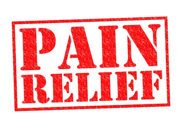 PAIN RELIEF — Stock Photo, Image