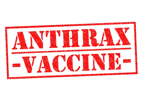 ANTHRAX VACCINE — Stock Photo, Image