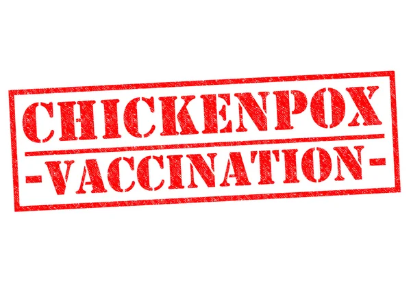 Windpocken-Impfung — Stockfoto