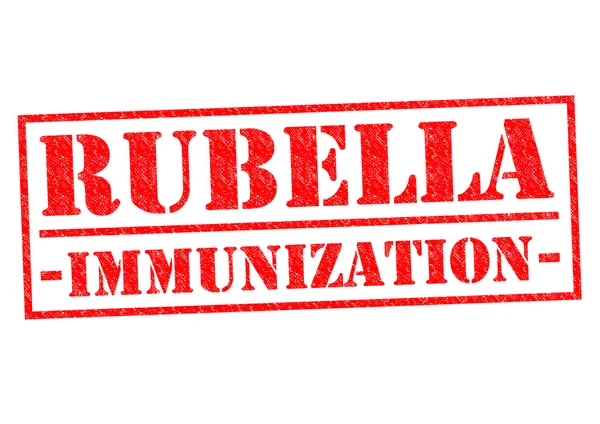 INMUNIZACIÓN DE RUBELLA — Foto de Stock