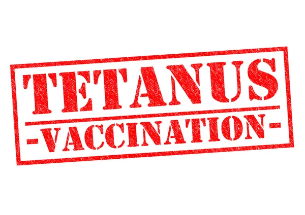 Tetanus vaccinatie — Stockfoto