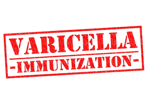 ВАРИЦЕЛЛА иммунизация — стоковое фото