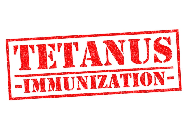 Tetanus vaccinatie — Stockfoto