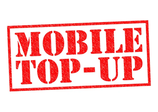 Mobilní Top-Up — Stock fotografie