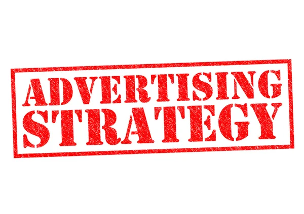 ADVERTISING STRATEGY — Stock Photo, Image