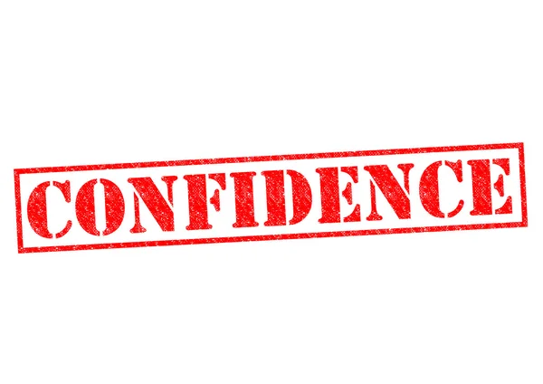 CONFIDENCE — Stock Photo, Image