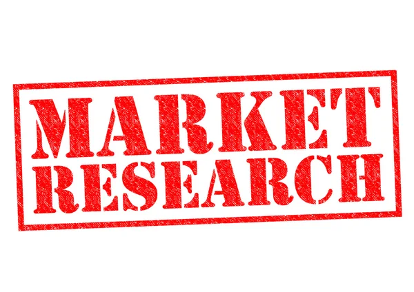 MARKET RESEARCH — Stock Photo, Image