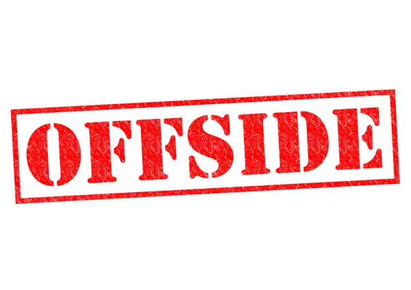 Offside — Stockfoto