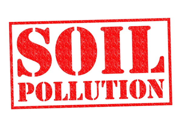 SOIL POLLUTION — Stock Photo, Image