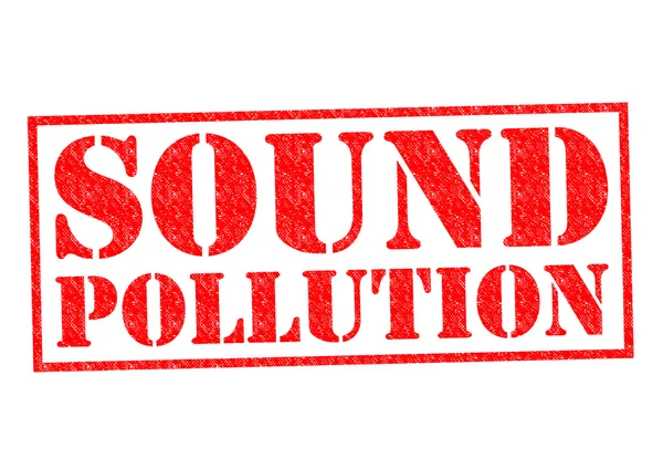 SOUND POLLUTION — Stock Photo, Image