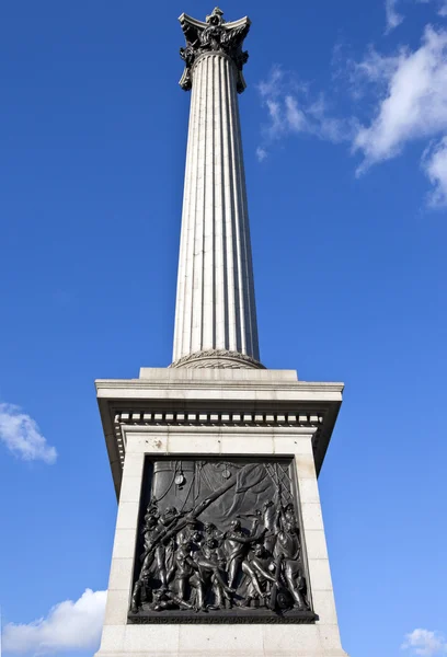 La colonna di Nelson a Londra — Foto Stock