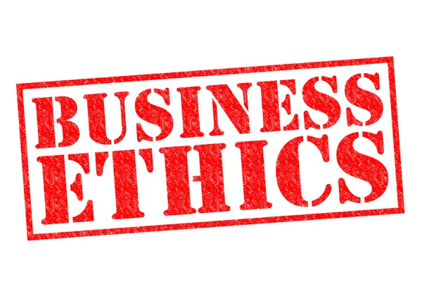 Бизнес-этика — стоковое фото
