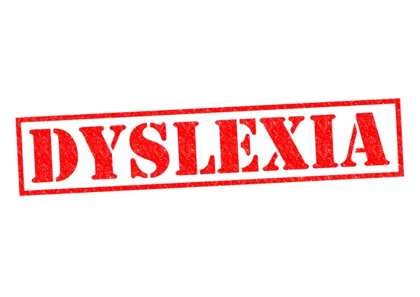 DYSLEXIA — Stock Photo, Image