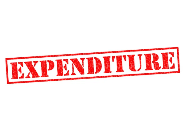 EXPENDITURE — Stock Photo, Image