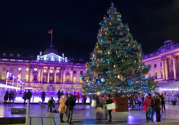 Hotel Somerset House na Boże Narodzenie — Zdjęcie stockowe