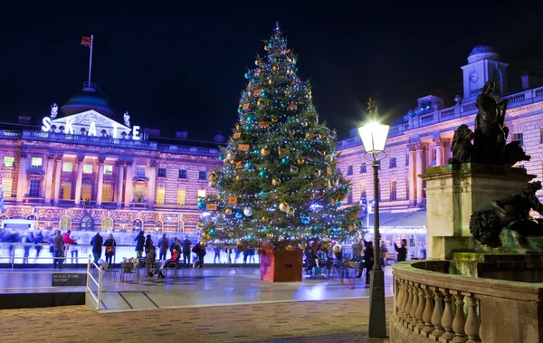 Somerset House en Navidad — Foto de Stock