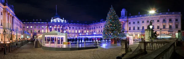 Boże Narodzenie w Somerset House w Londynie — Zdjęcie stockowe