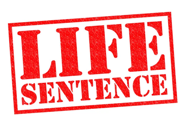Livstidsstraff — Stockfoto