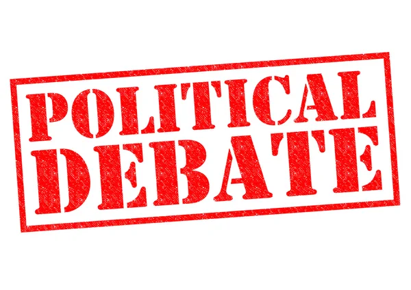 Discussione politica — Foto Stock