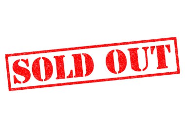 SOLD OUT clipart