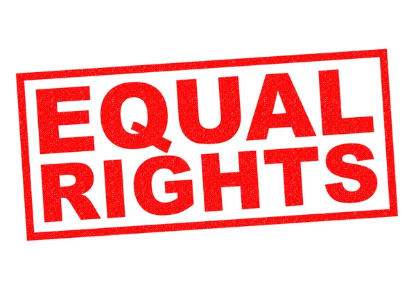 EQUAL RIGHTS — Stock Photo, Image