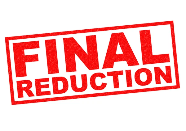 REDUCCIÓN FINAL —  Fotos de Stock