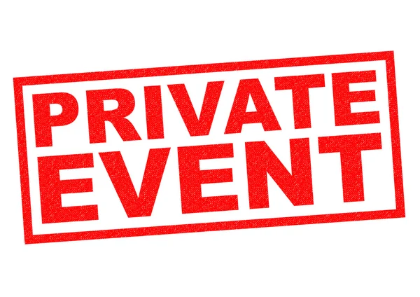 PRIVATE EVENT — Stock Photo, Image