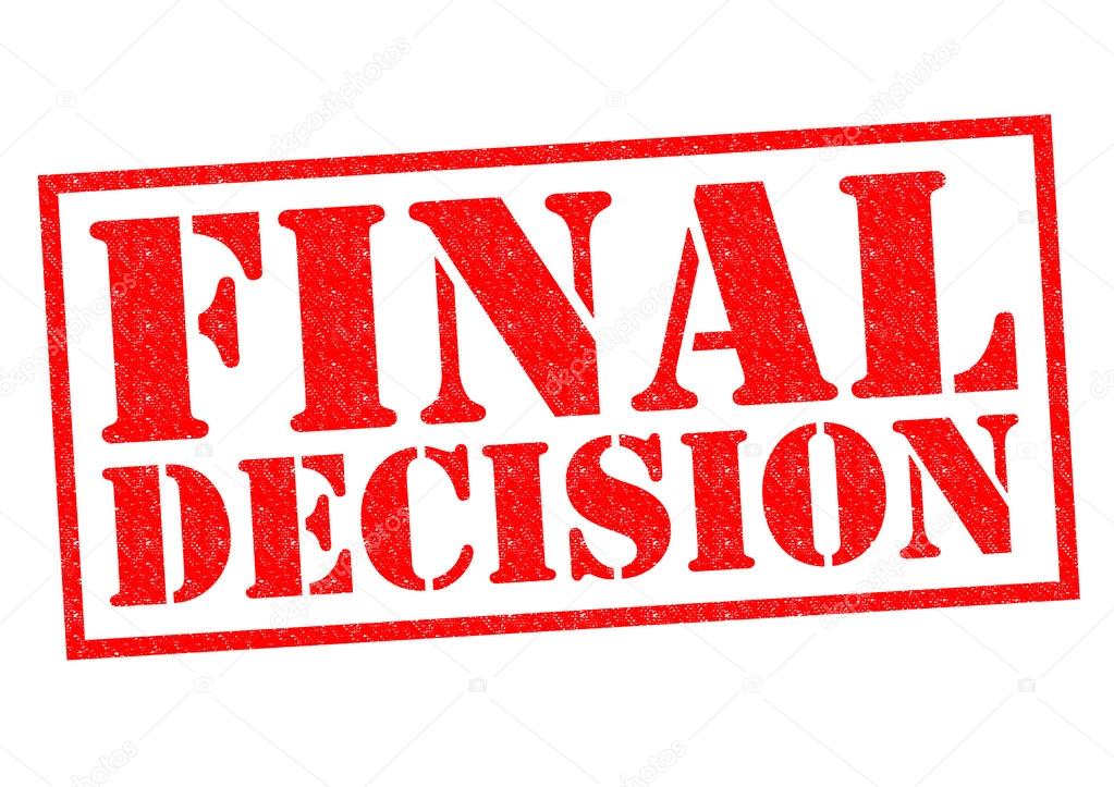 FINAL DECISION