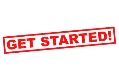 GET STARTED! clipart