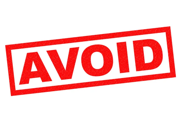 AVOID — Stock Photo, Image