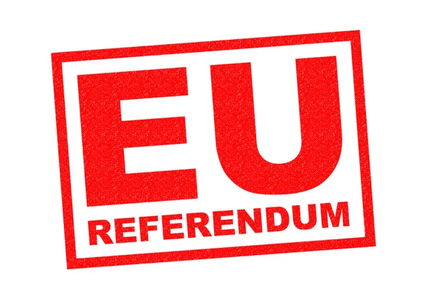 ЄС референдум — стокове фото
