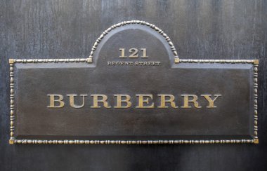 Burberry in London clipart
