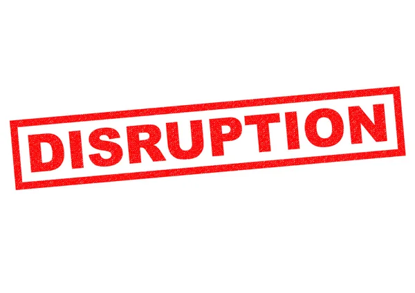 Disrupción — Foto de Stock