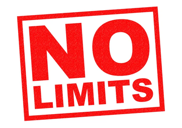 NO LIMITS — Stock Photo, Image