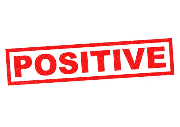 Positivo — Fotografia de Stock