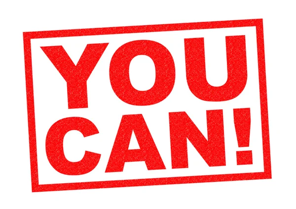 YOU CAN! — Stock Photo, Image
