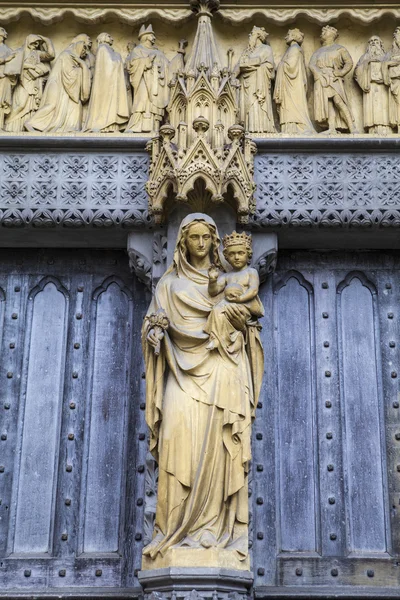 Ingresso dell'Abbazia di Westminster — Foto Stock