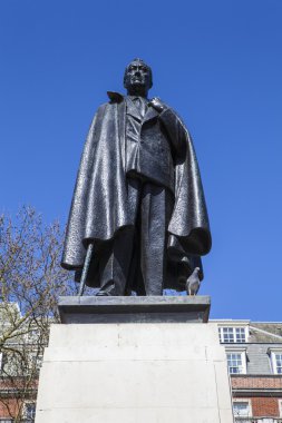 Franklin D. Roosevelt heykeli Londra'daki