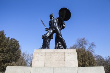 Wellington Monument in Hyde Park clipart