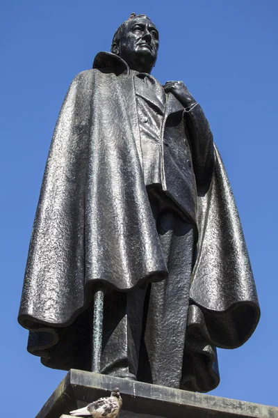 Franklin D. Roosevelt socha v Londýně — Stock fotografie